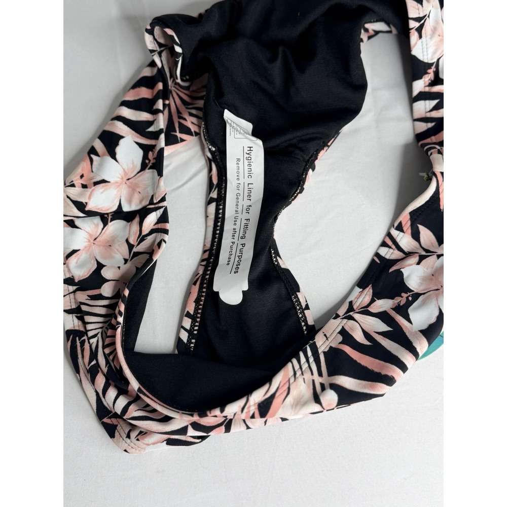 Mynah High Waisted Floral Bikini Swim Bottoms High Cut Cheeky Size XL XLarge NWT - Picture 4 of 7